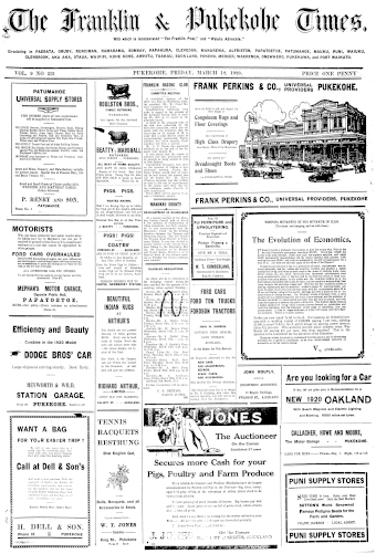 Issue page