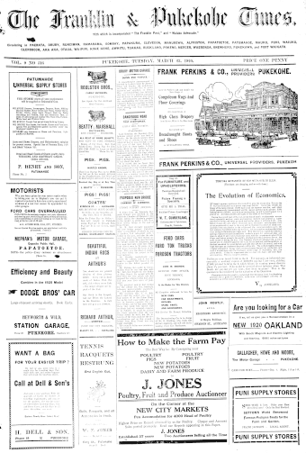 Issue page