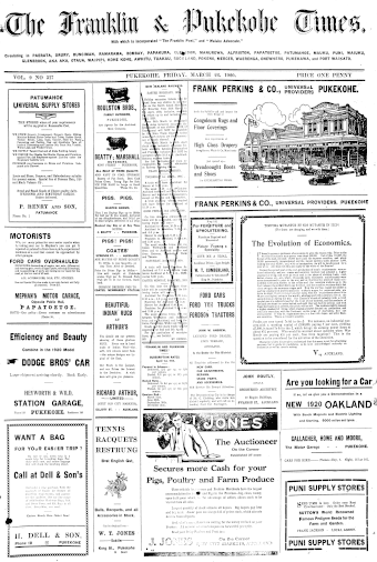 Issue page