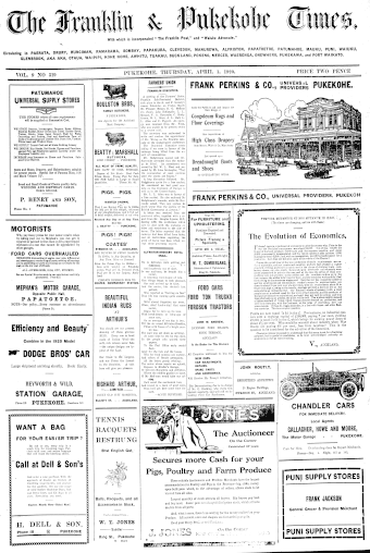 Issue page