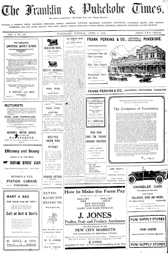 Issue page