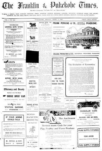 Issue page