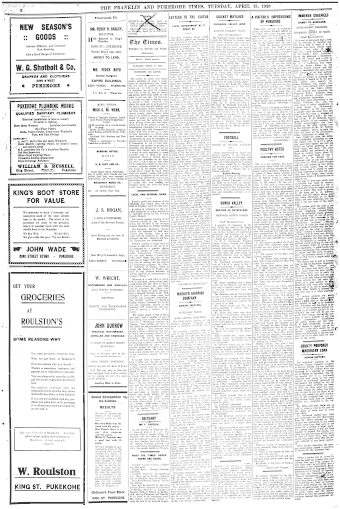 Issue page