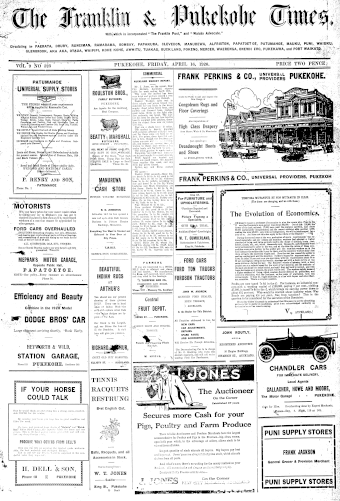 Issue page