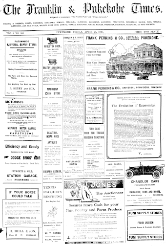 Issue page