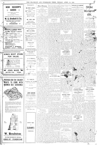 Issue page