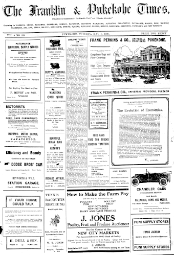 Issue page
