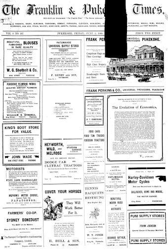 Issue page