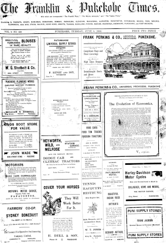 Issue page