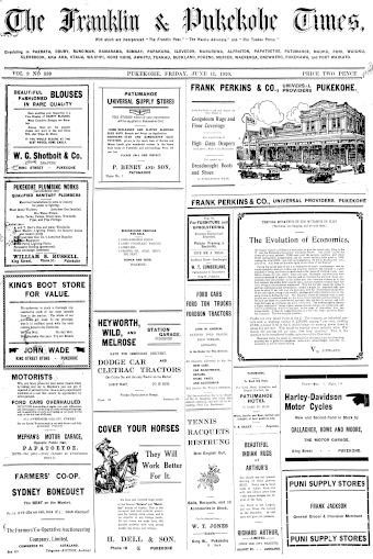 Issue page
