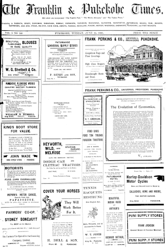 Issue page