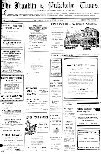 Issue page