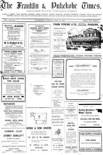 Issue page