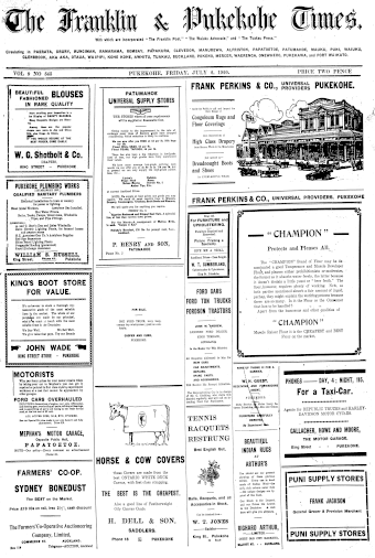 Issue page
