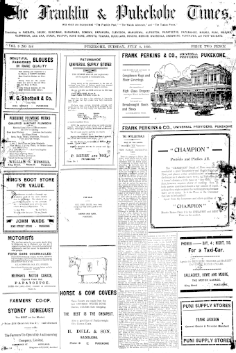 Issue page