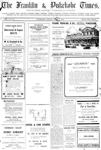 Issue page