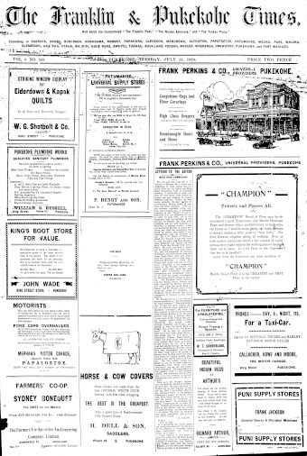 Issue page