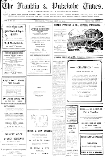 Issue page