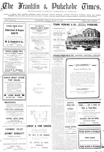 Issue page