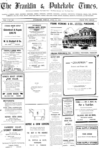 Issue page