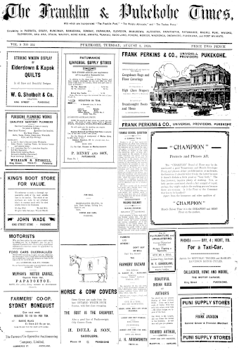 Issue page