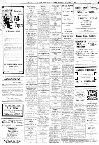 Issue page