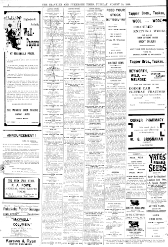 Issue page