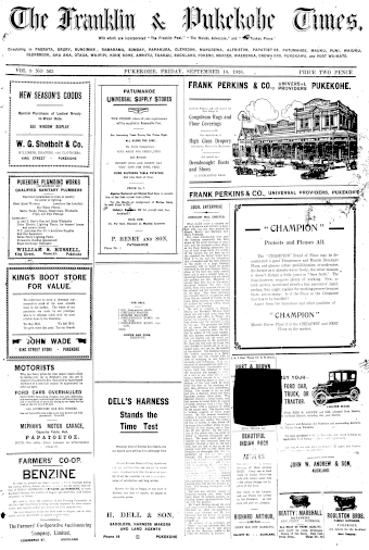 Issue page