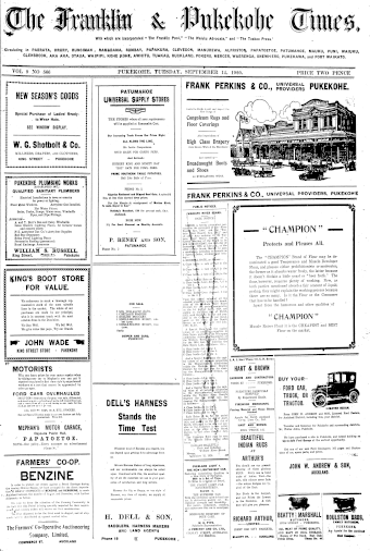 Issue page