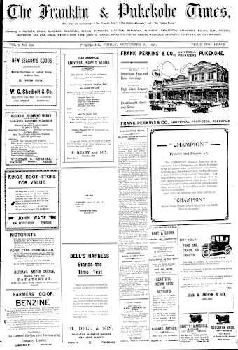Issue page