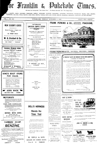 Issue page