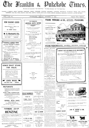 Issue page