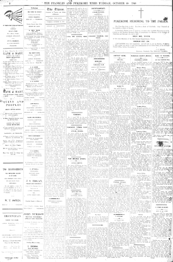 Issue page