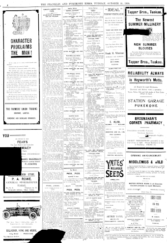 Issue page