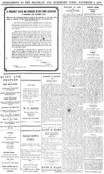 Issue page