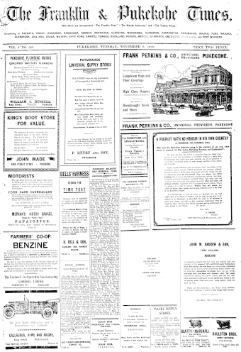 Issue page