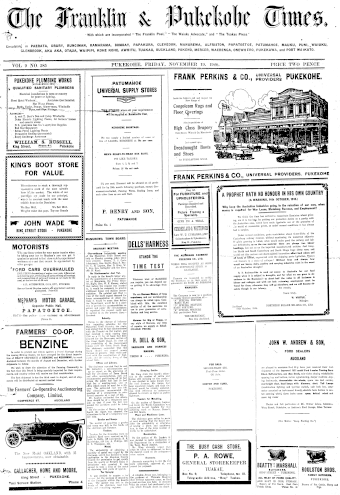 Issue page