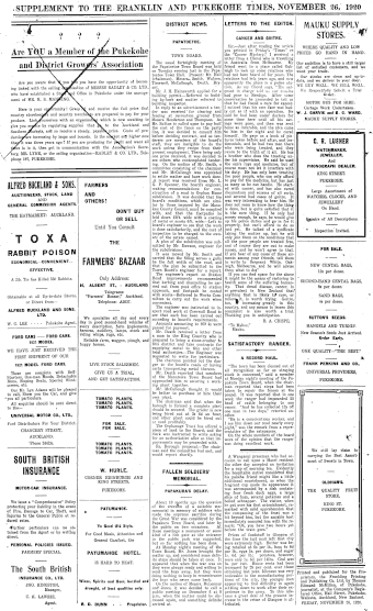 Issue page
