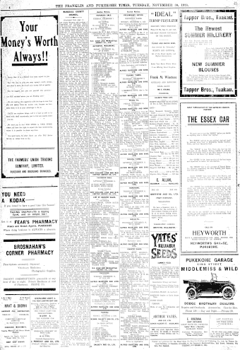 Issue page