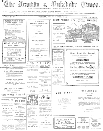 Issue page