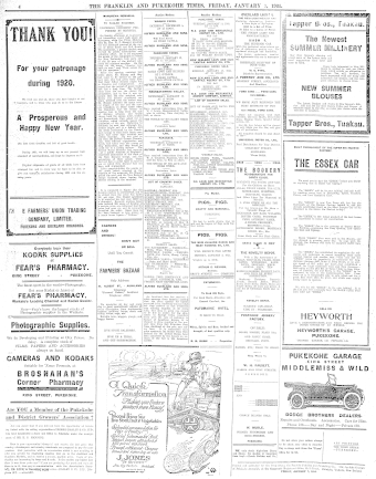 Issue page