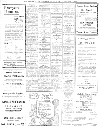 Issue page