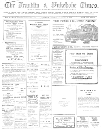 Issue page