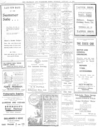 Issue page