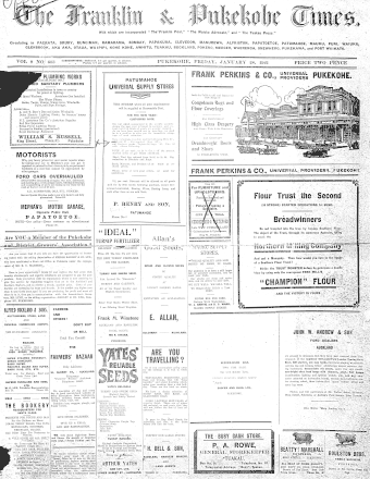 Issue page