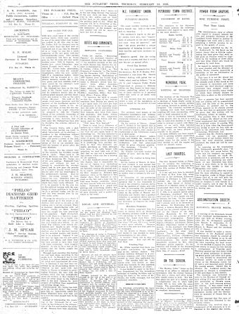 Issue page
