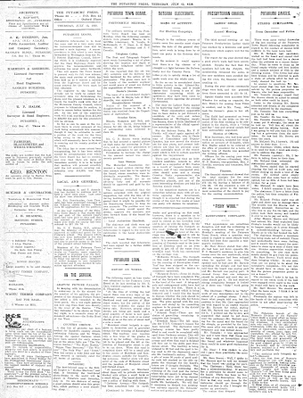 Issue page