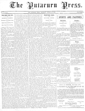 Issue page