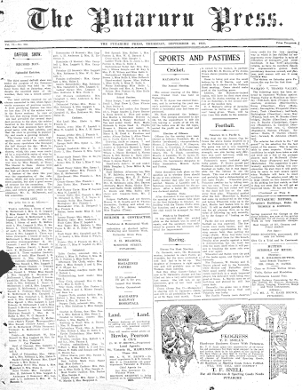Issue page