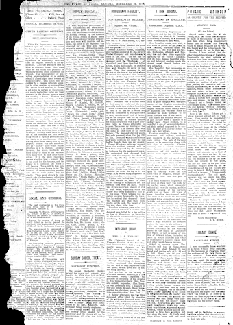 Issue page